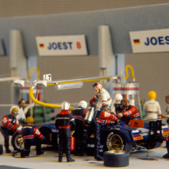 Race Driver Figure for Scalextric Trackside Scenery.1:32 